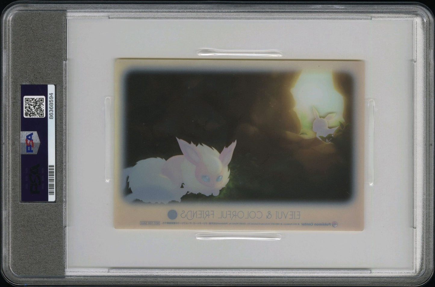 POP 5 PSA 9 2017 Pokemon Eievui & Colorful Friends Flareon Pokemon Cent Postcard
