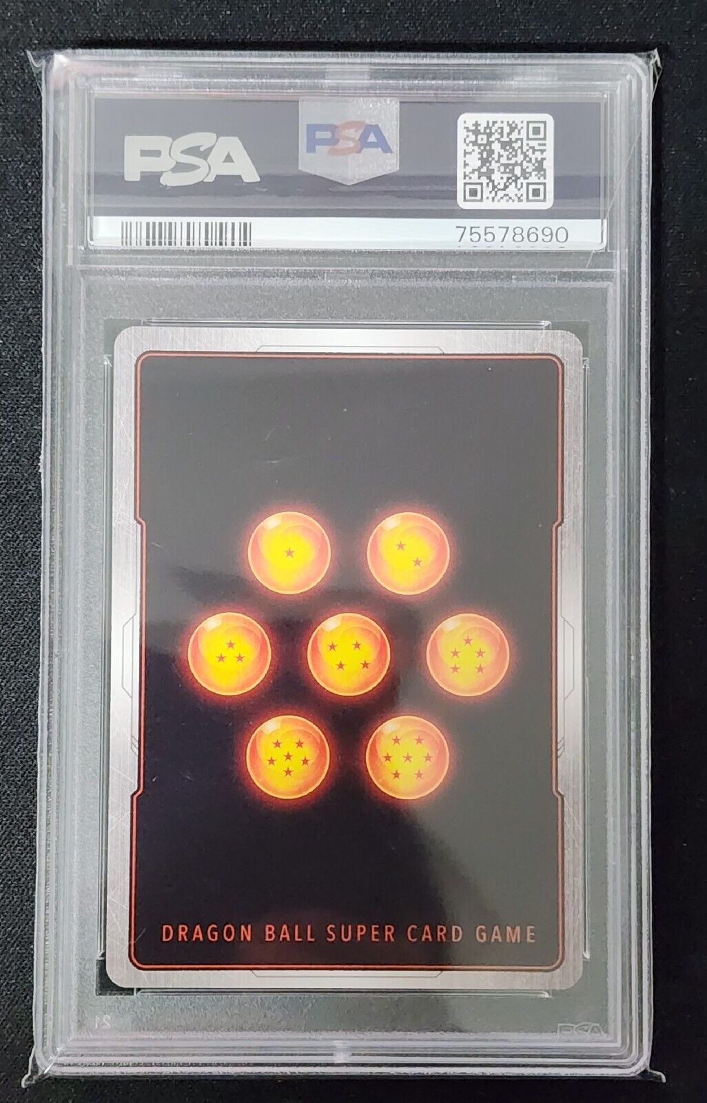 SS Gogeta Acrobatic Warrior EX04-01 PSA 9 Mint Gold Foil Dragon Ball Super TCG