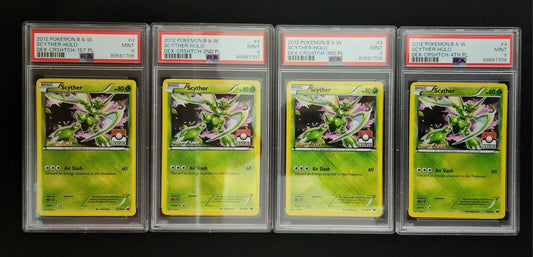 Scyther 4/108 1st 2nd 3rd 4th Place LEAGUE HOLO PROMO PSA 9 Mint Pokemon Card