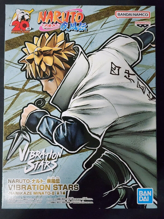 Naruto: Shippuden Vibration Stars Minato Namikaze Banpresto Figure Anime Japan