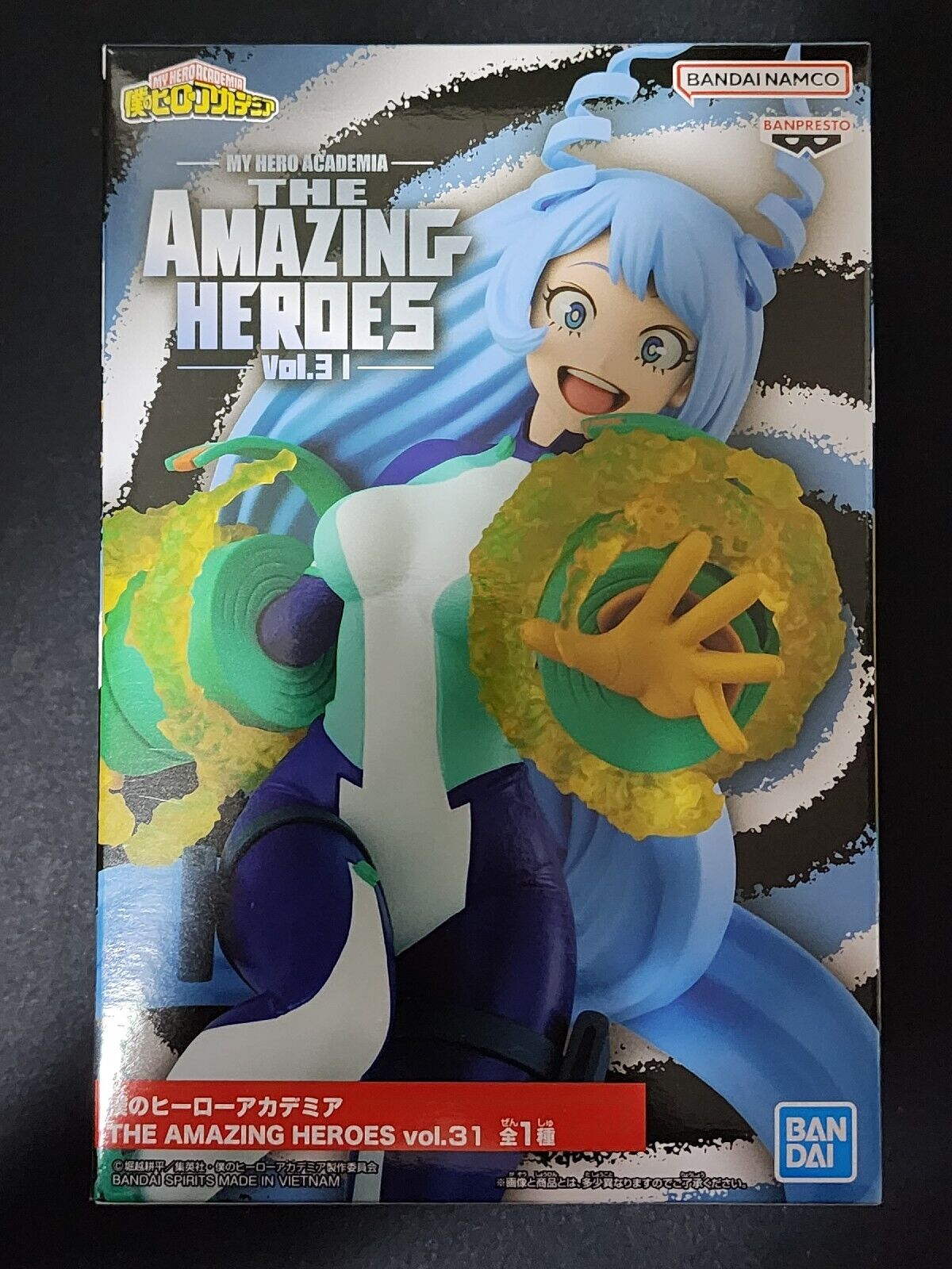 My Hero Academia The Amazing Heroes Vol.31 Nejire Hado Figure Banpresto Bandai