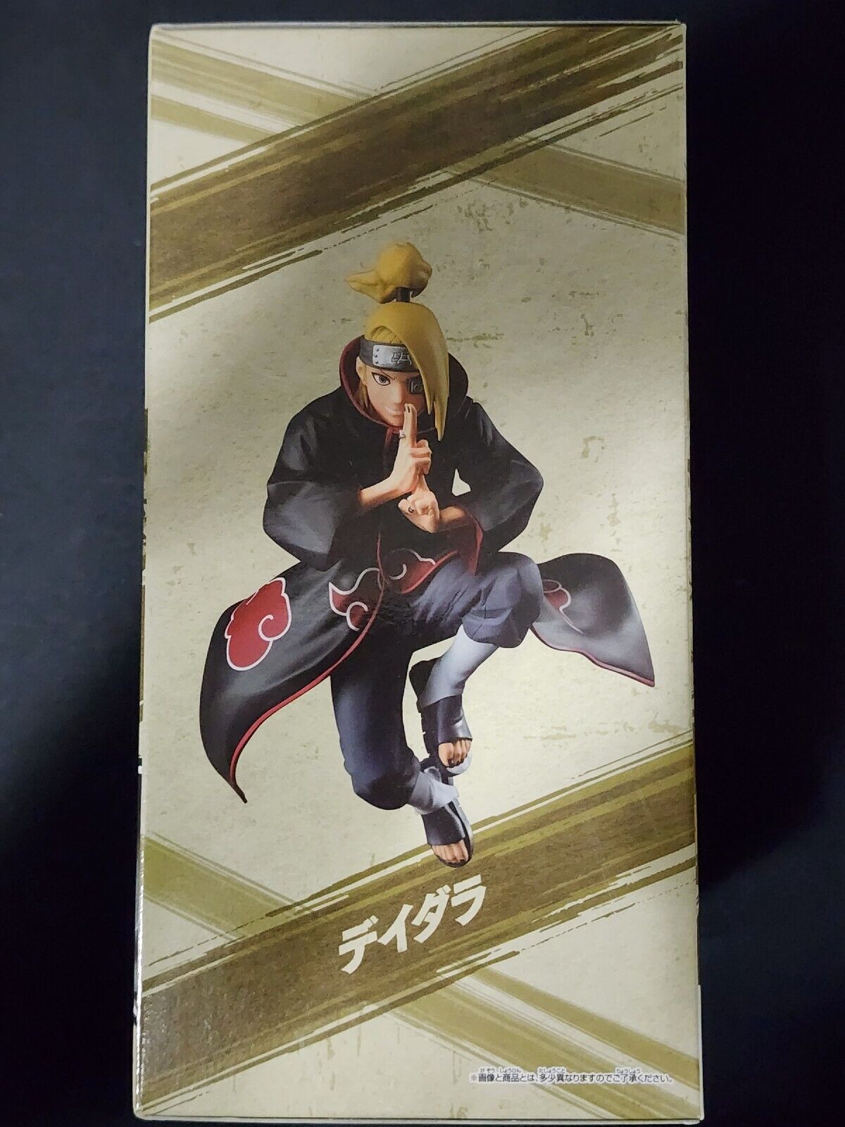 Naruto: Shippuden Vibration Stars Deidara Figure Banpresto Japan Anime Display