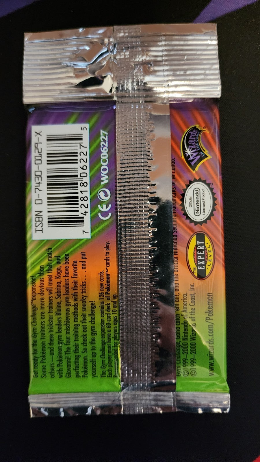 Gym Challengers Long Crimp Koga Art Unlimited *SEALED* Minor Tears